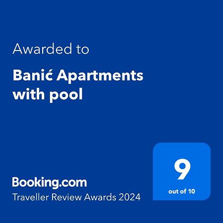 Banic Apartments With Pool Biograd Na Moru Luaran gambar